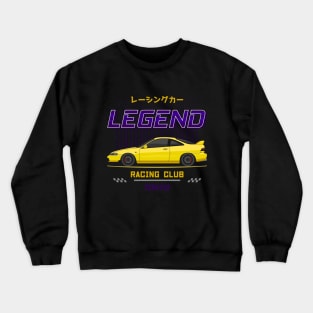 Midnight Racer Yellow Integra DC 2 JDM Crewneck Sweatshirt